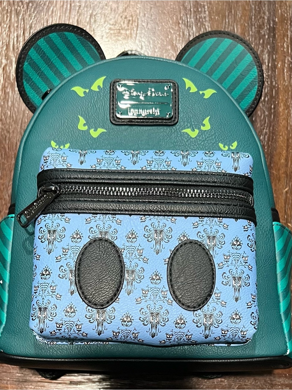 Disney Mickey Mouse The Main Attraction The Haunted Mansion Loungefly backpack